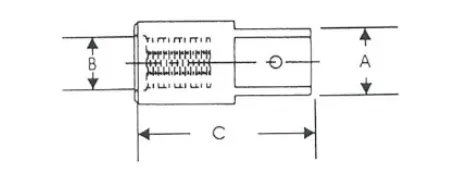 Male to Female threaded adapter